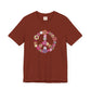 Peace Sign made from Flowers T-shirt