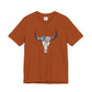 Buffalo Skull with Flowers T-shirt