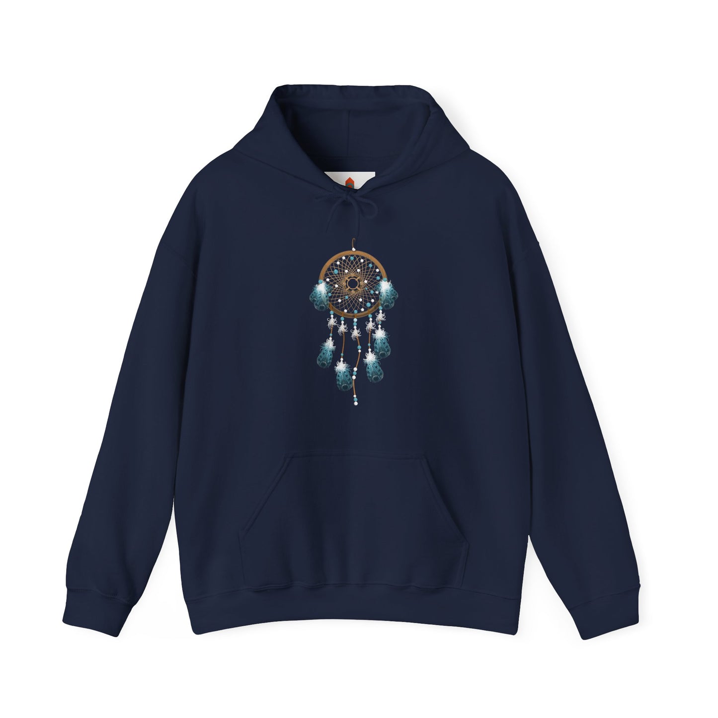 Blue and Brown Dream Catcher Hoodie