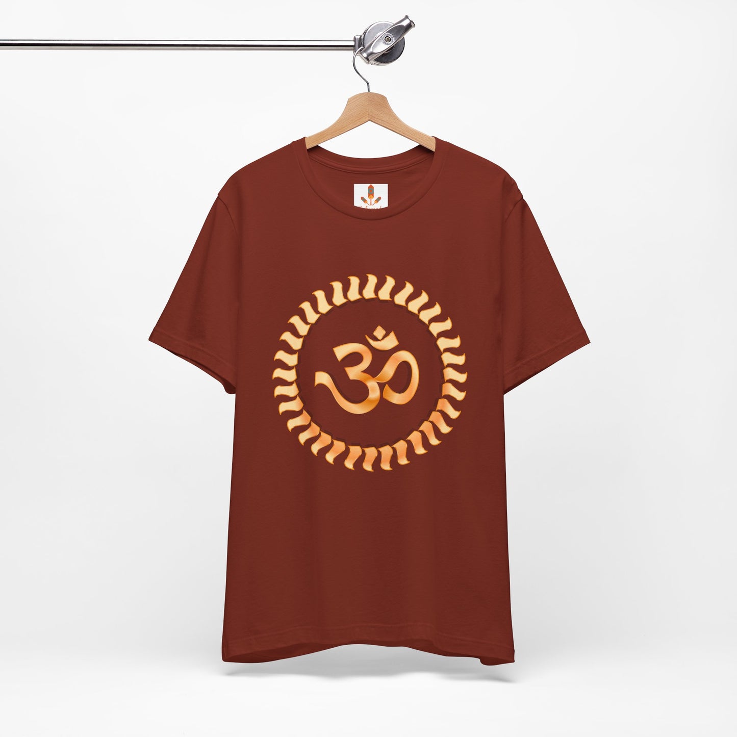 Om in Golden Sun T-shirt