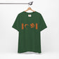 Om Written in Orange T-shirt