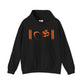 Om Written in Orange Hoodie