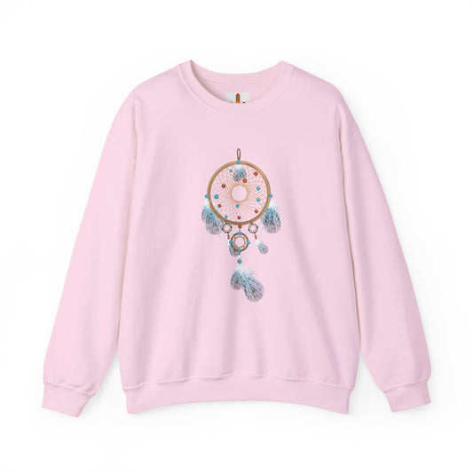 Turquoise and Brown Dream Catcher Sweatshirt
