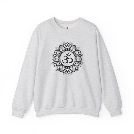 Om in Lotus Mandala Sweatshirt