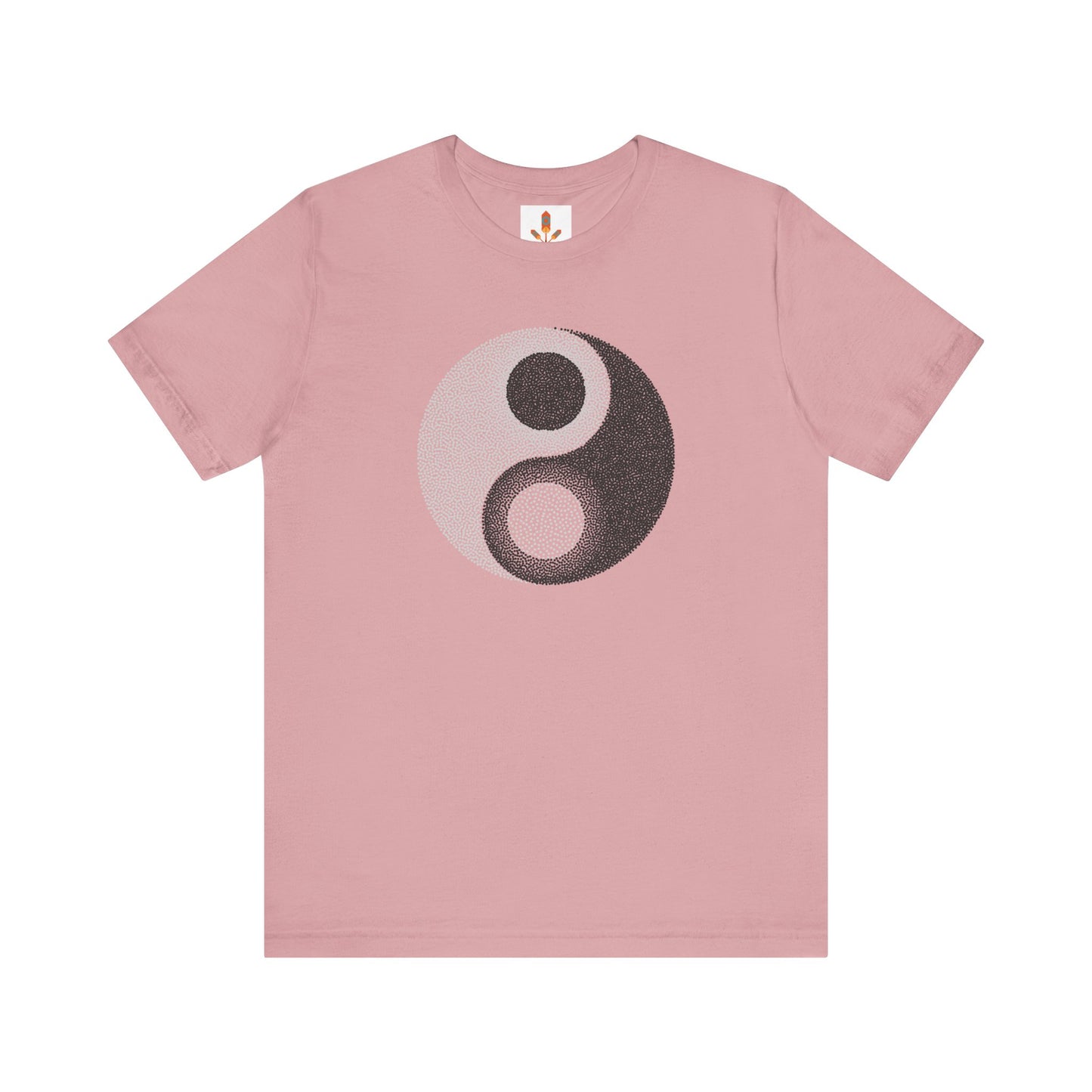 Yin Yang Dot Art T-shirt