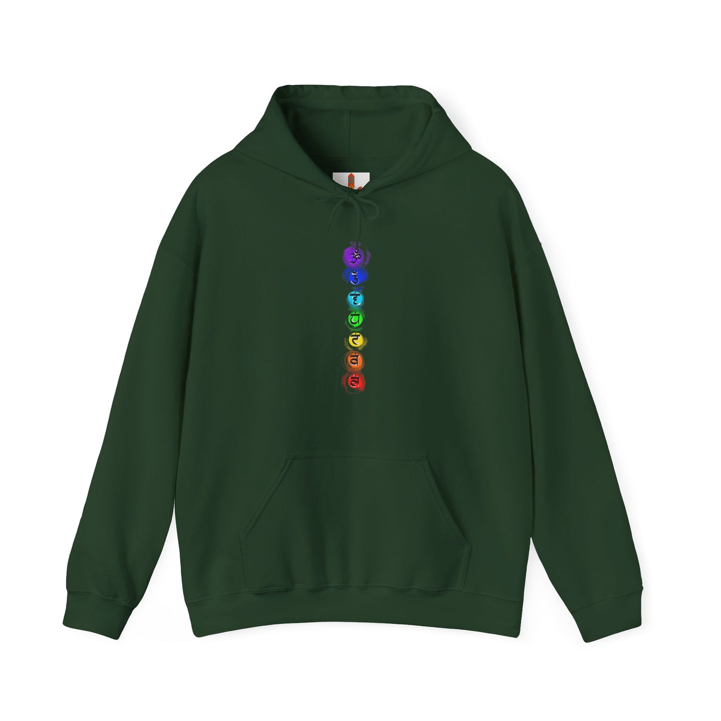 Seven Chakra Symbols Hoodie