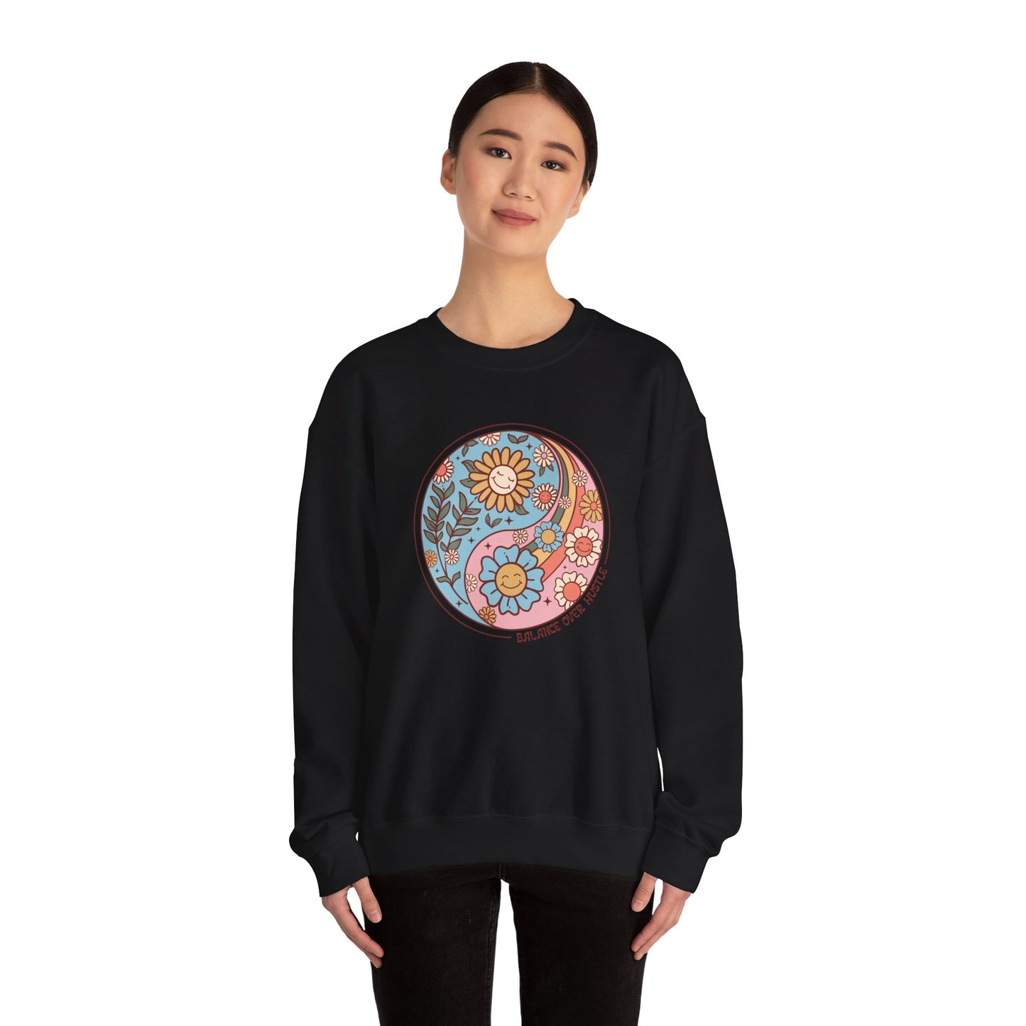 Boho Yin Yang Sweatshirt