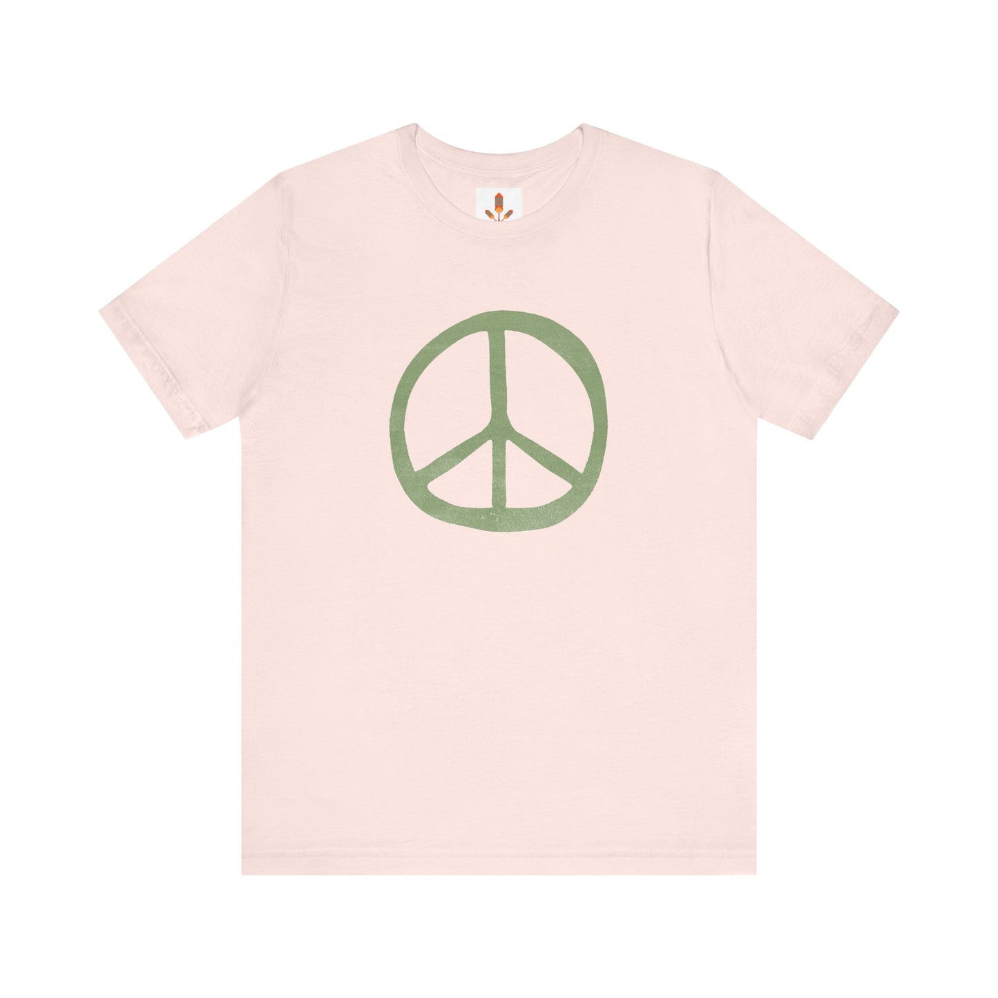 Green Peace Sign T-shirt