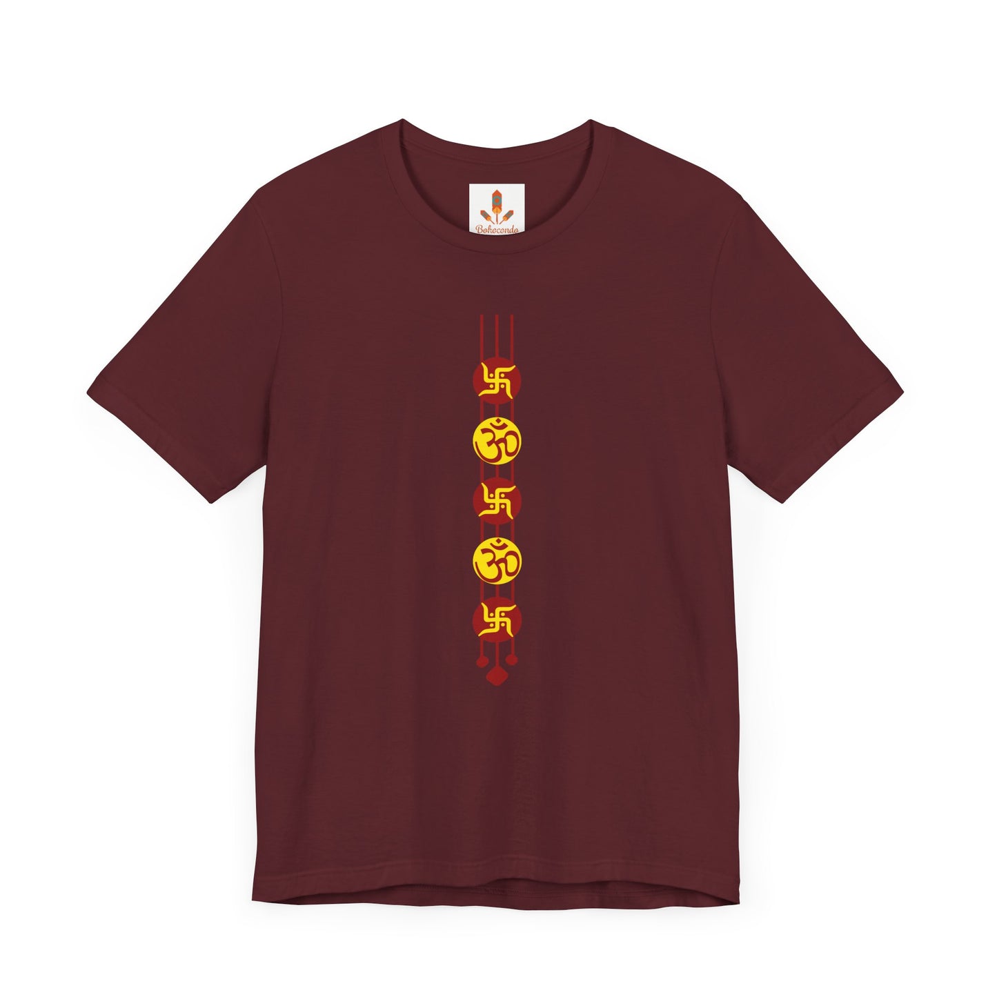 Om Pattern Design T-shirt