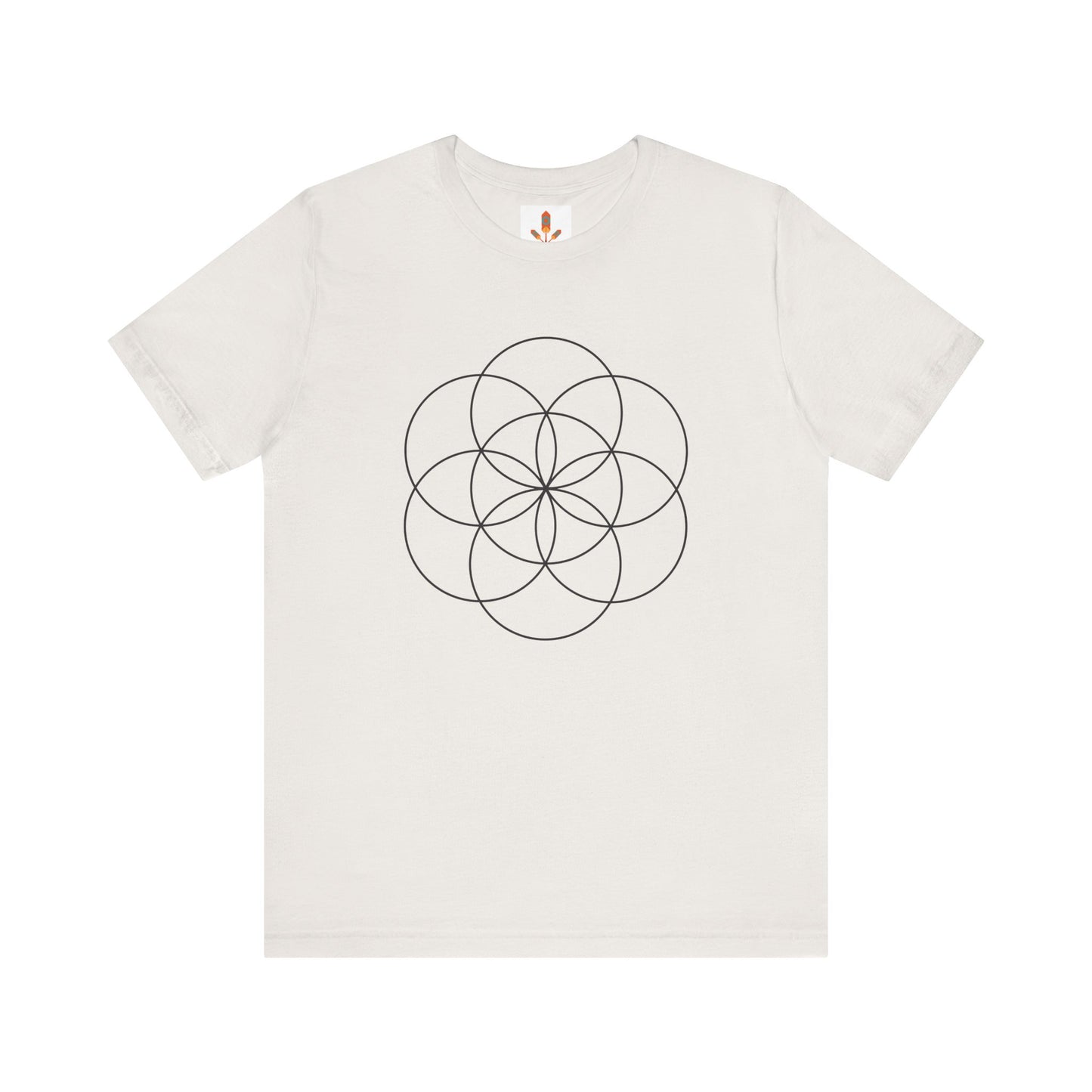 Minimalistic Flower of Life T-shirt