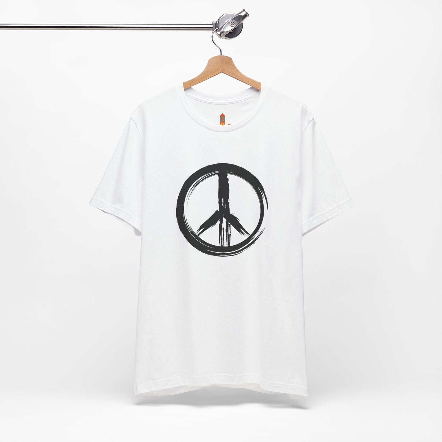 Brush Strokes Peace Sign T-shirt