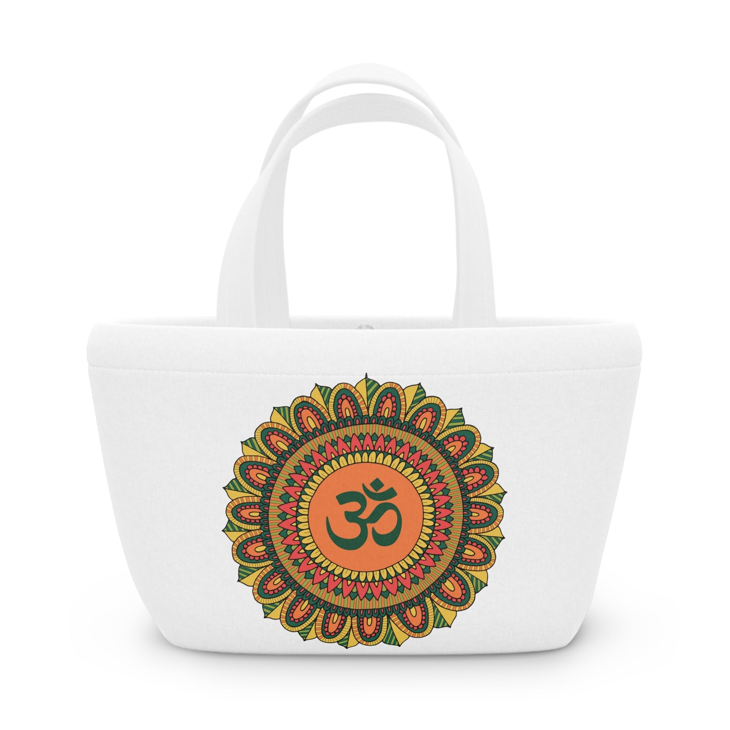 Om Multicolor Mandala Bag