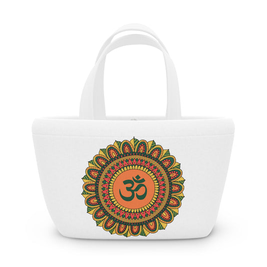 Om Multicolor Mandala Bag