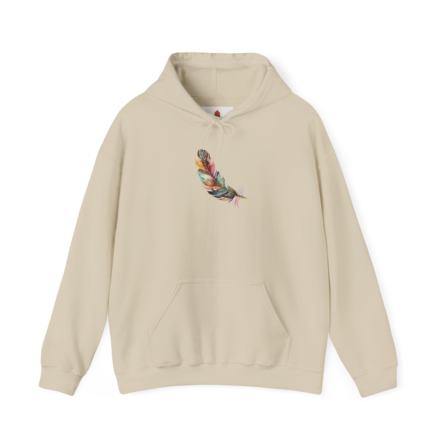 Feather Drawing Hoodie