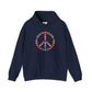 Peace Sign made of Flowers Hoodie