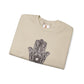 Beautiful Hamsa Hand with Star Sweatshirt