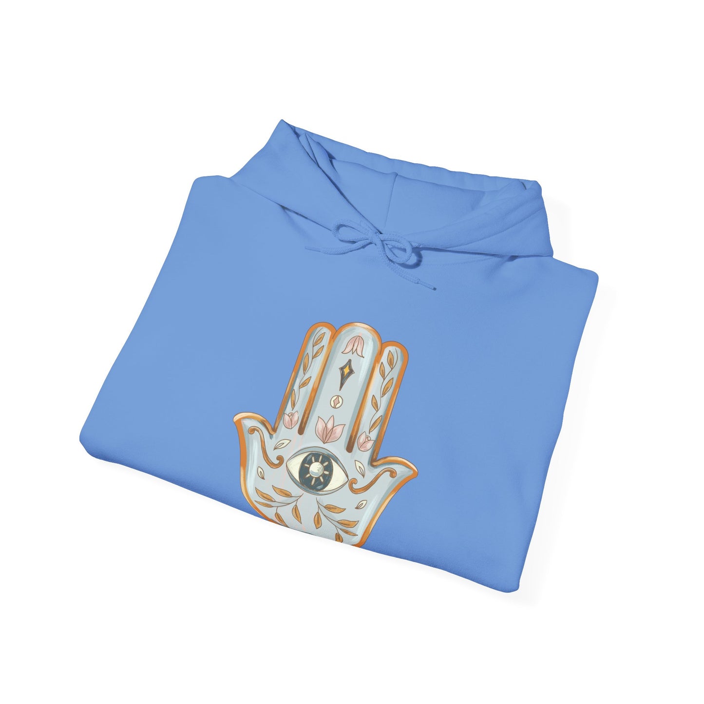 Silver Hamsa Hand Hoodie