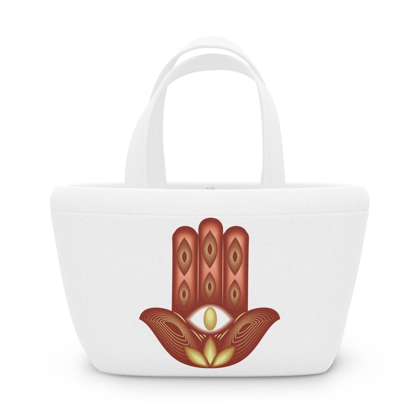 Colorful Hamsa Lotus Bag