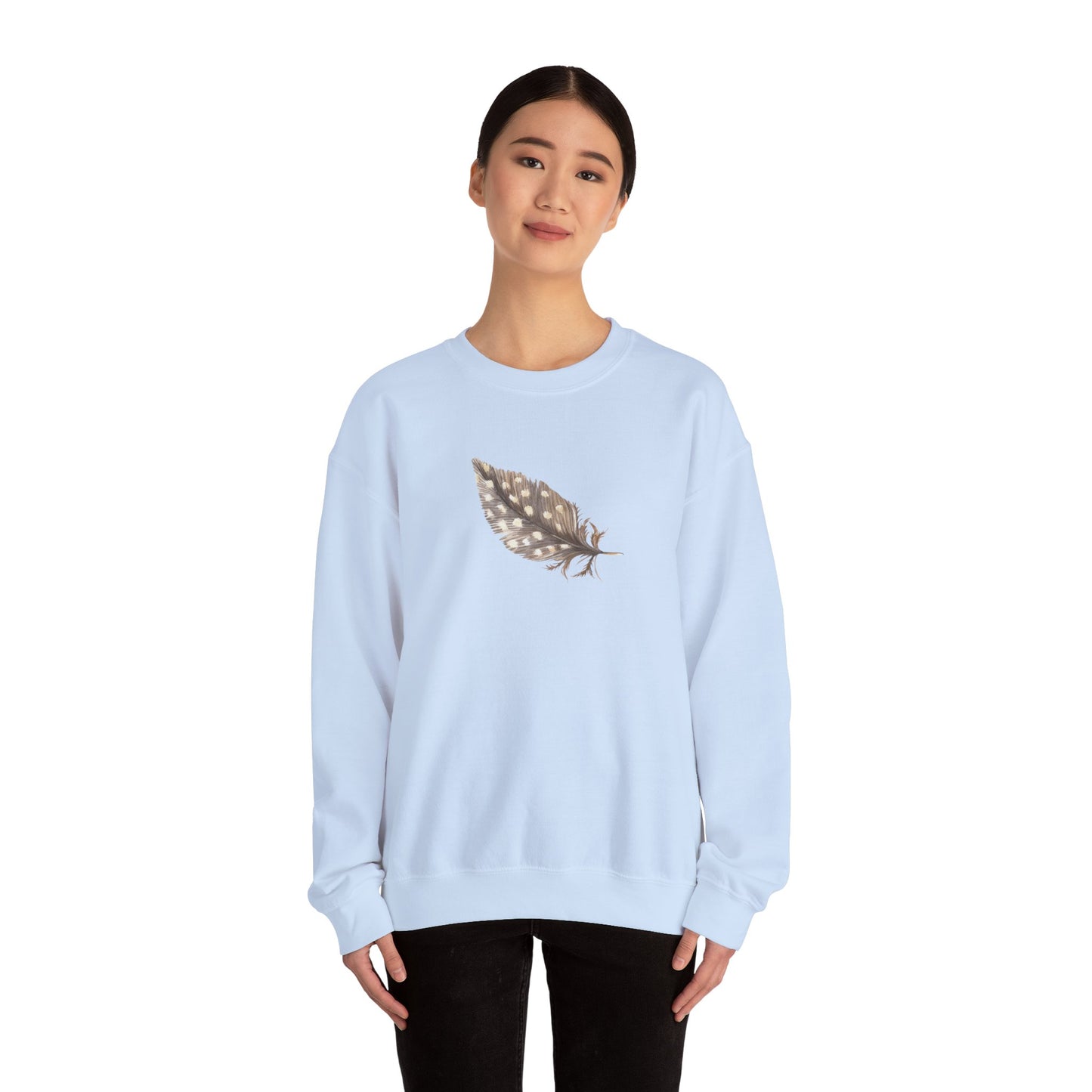 Feather with Dots Sweatshirt