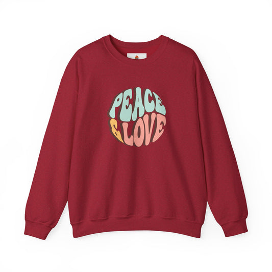 Peace and Love Sweatshirt