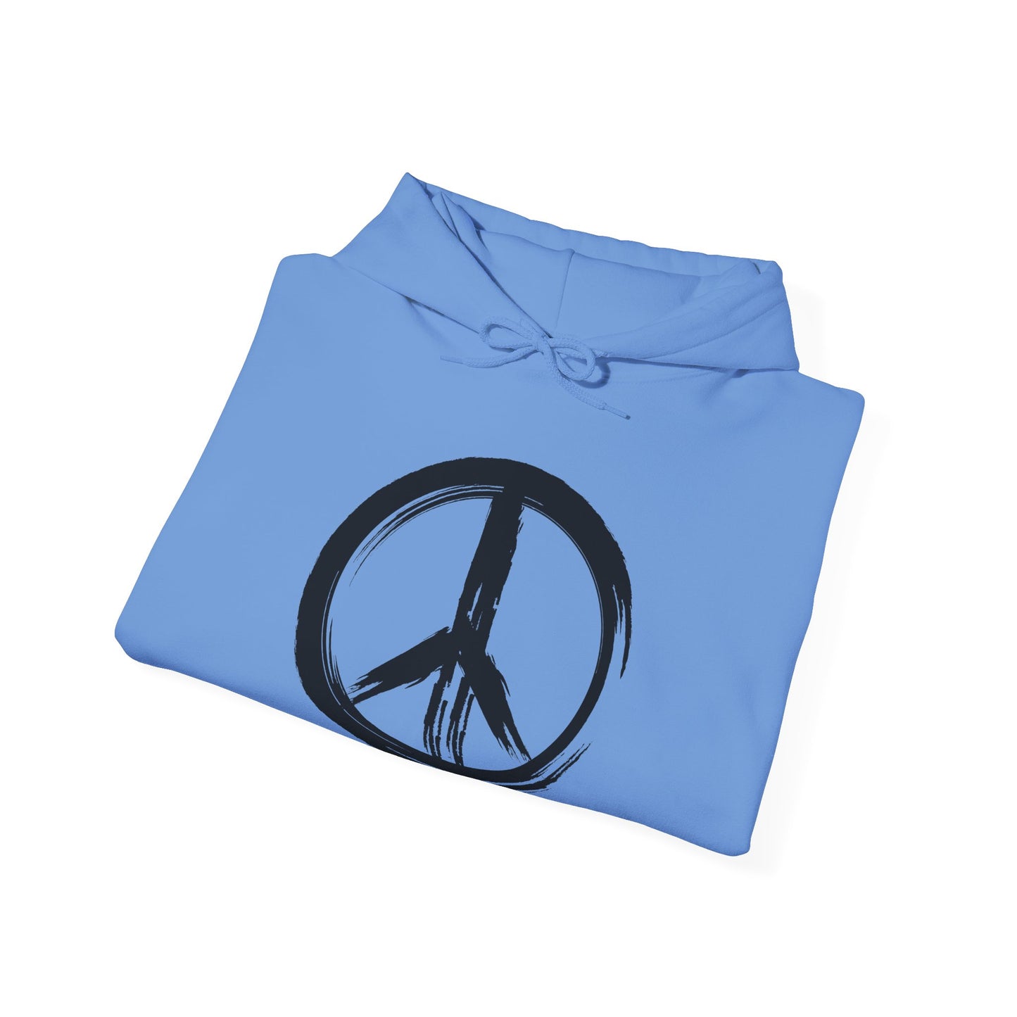 Brush Strokes Peace Sign Hoodie