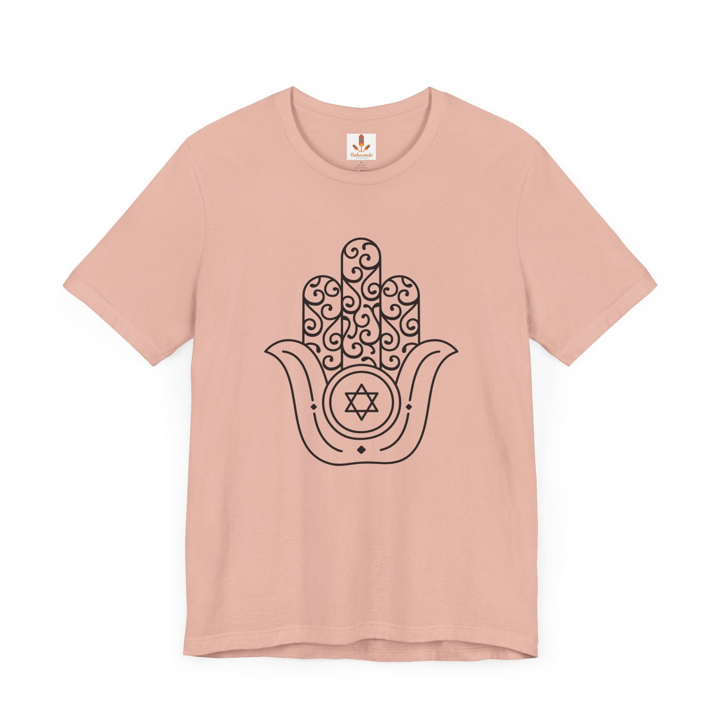 David Star in Hamsa Hand T-shirt