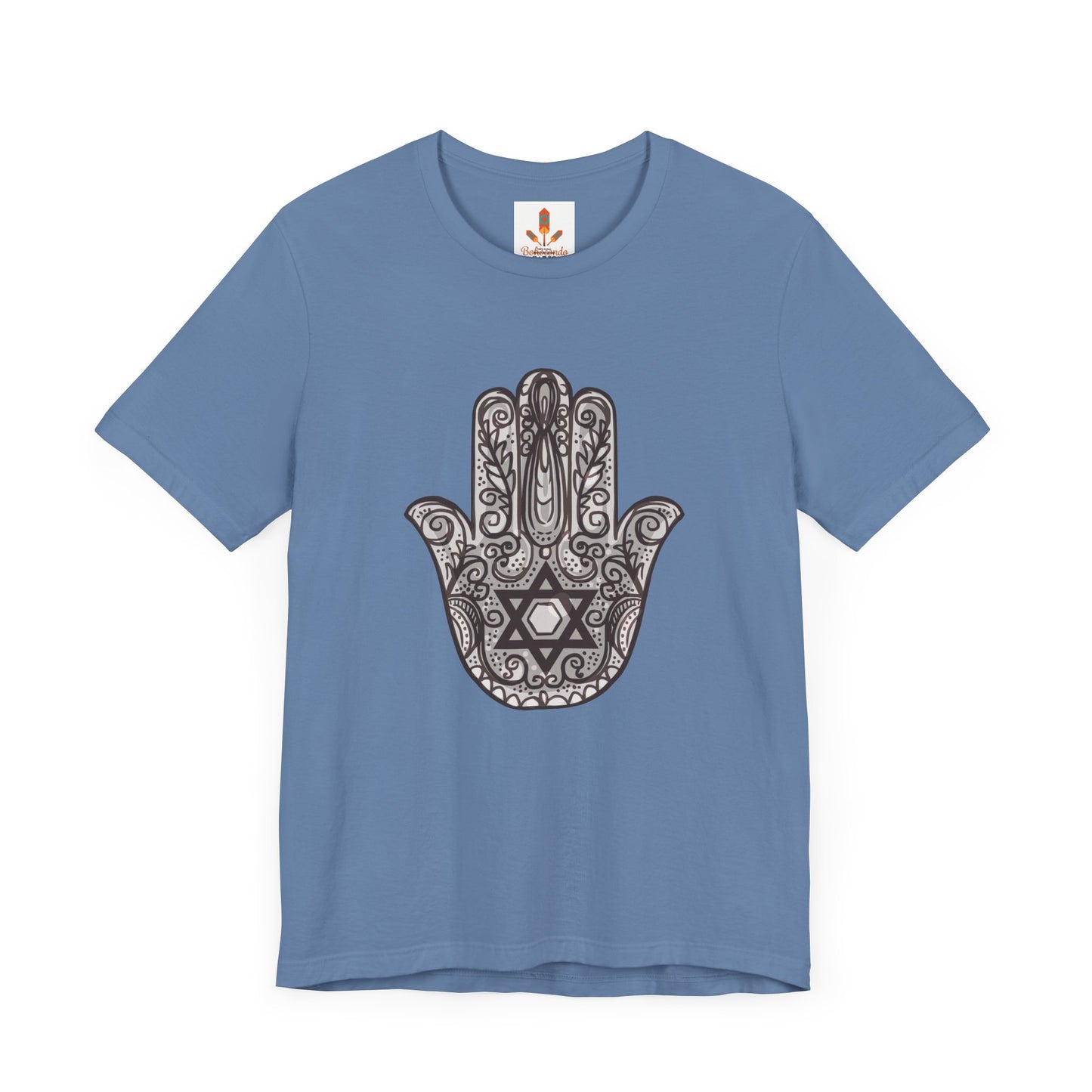 Beautiful Hamsa Hand with Star T-shirt