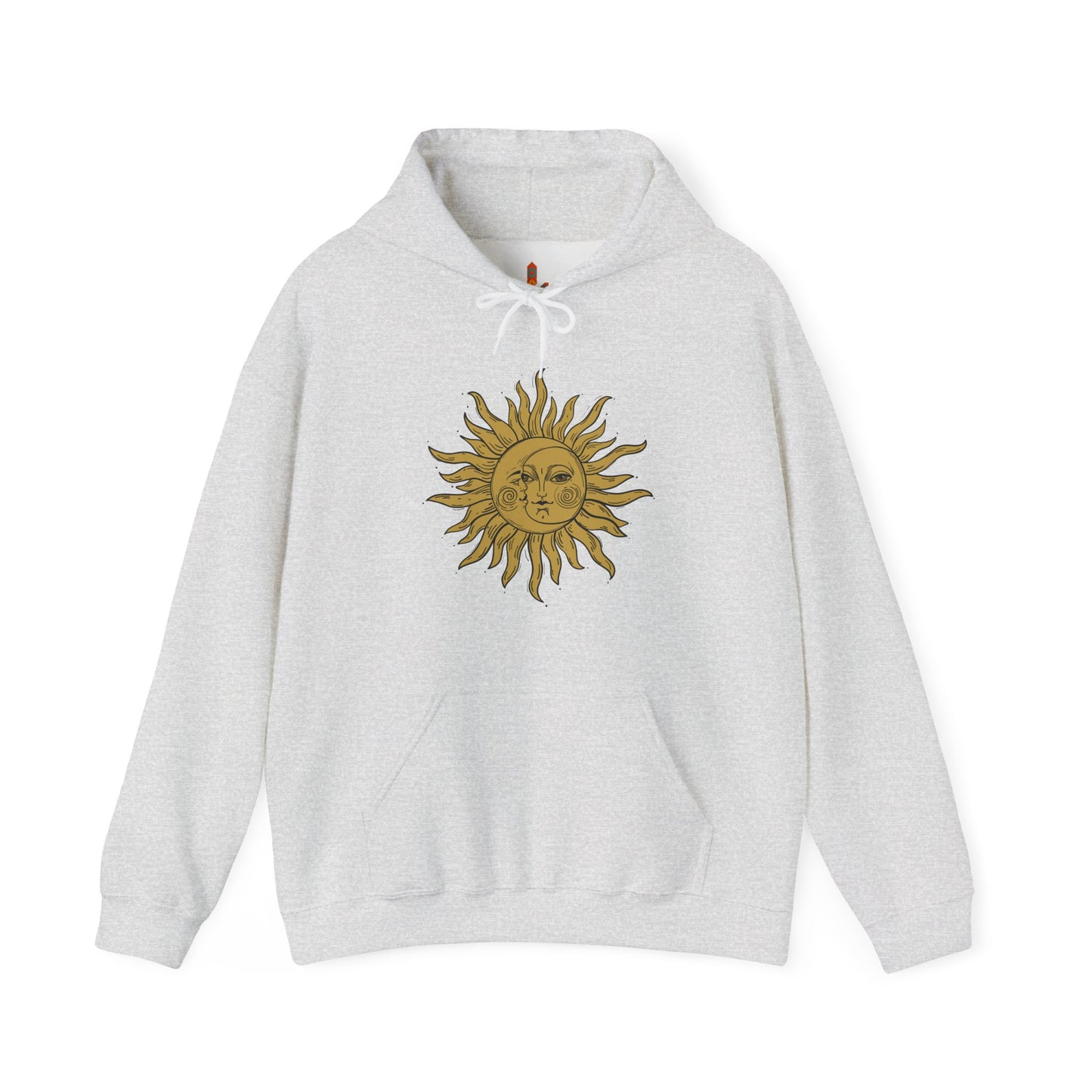 Sun and Moon Design Hoodie