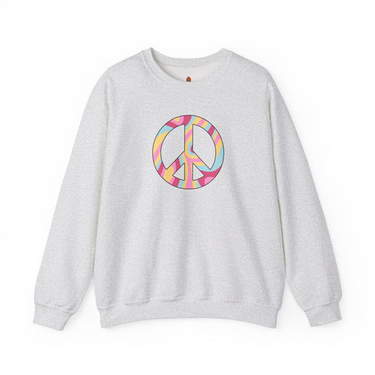 Hippie Peace Sign Sweatshirt