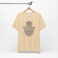 Intricate Hamsa Hand with Star of David T-shirt