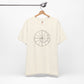 Spiral of Life in Circle Drawing T-shirt
