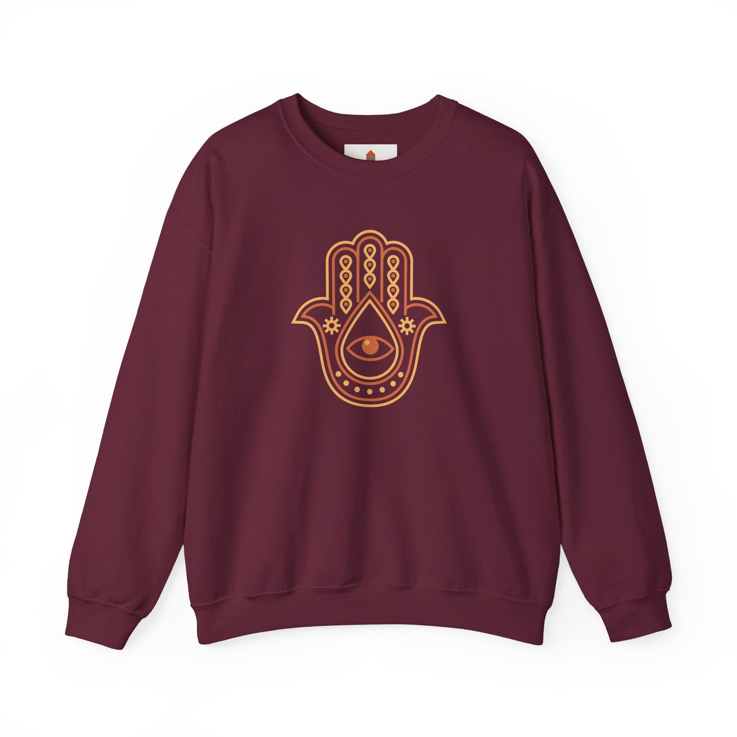 Brown Hamsa Hand Sweatshirt