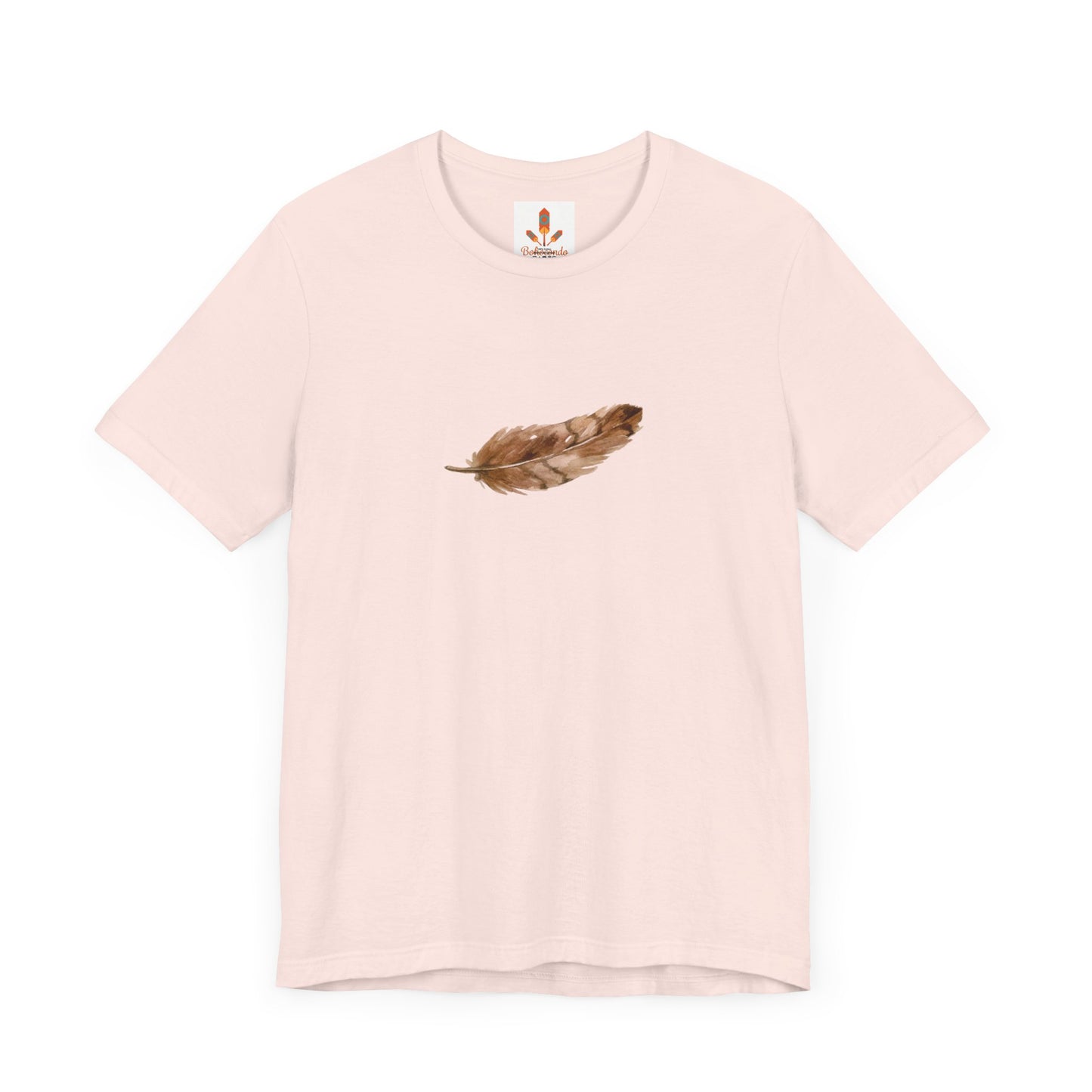 Brown Feather T-shirt