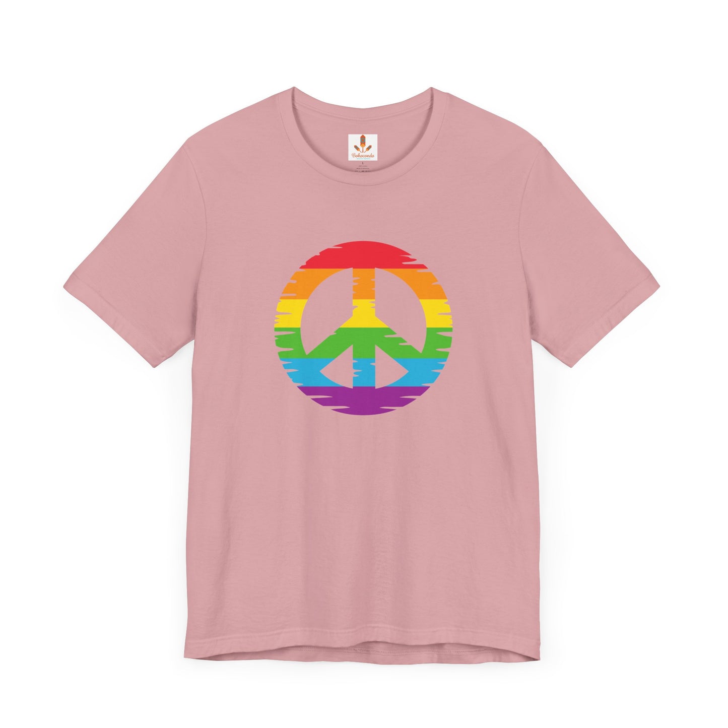 Rainbow Peace Sign T-shirt