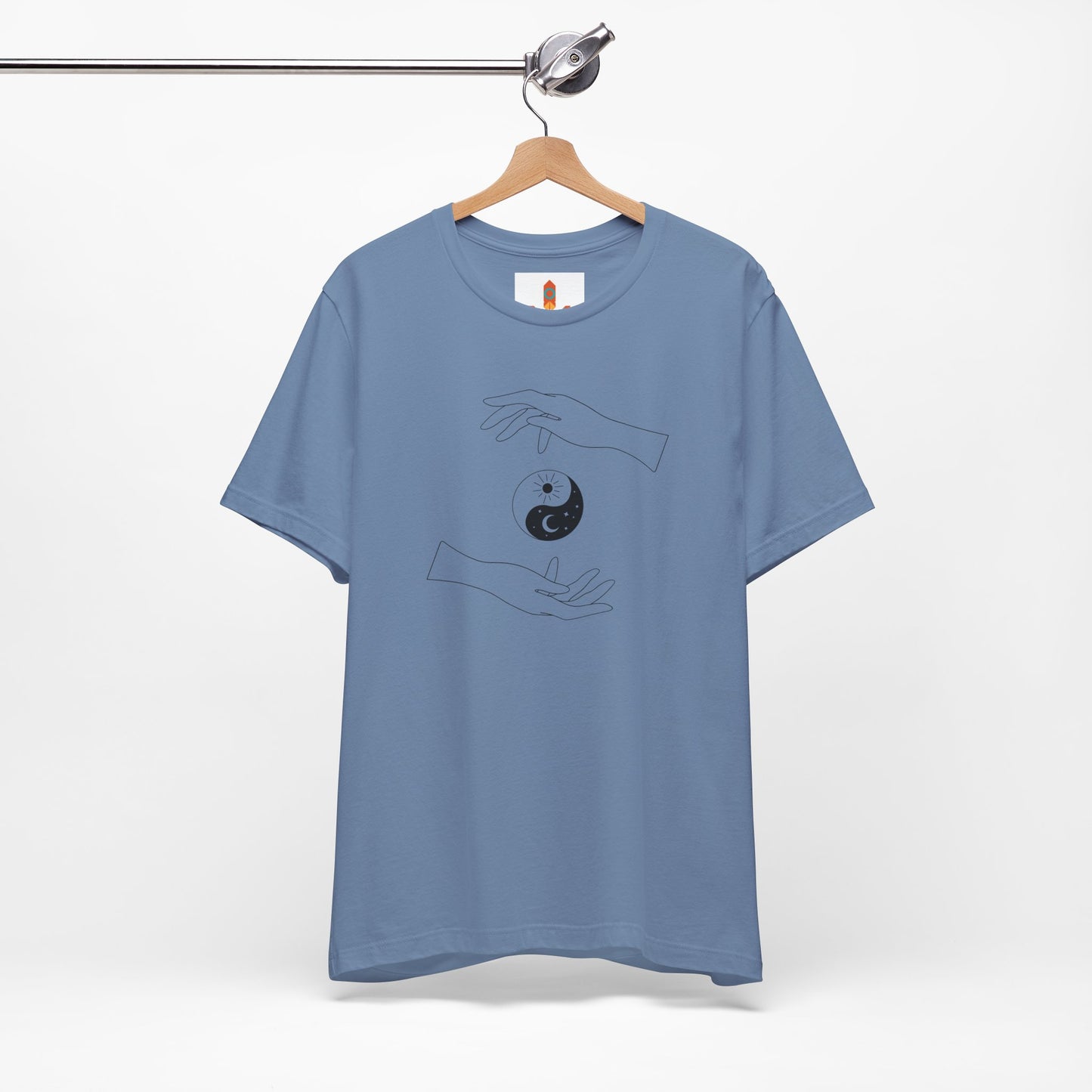 Yin Yang with Two Hands T-shirt