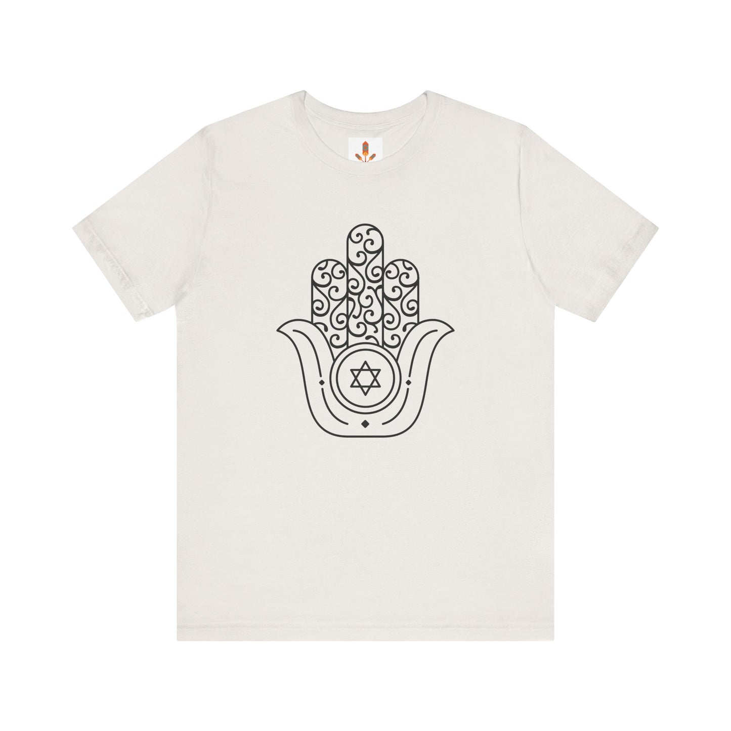 David Star in Hamsa Hand T-shirt