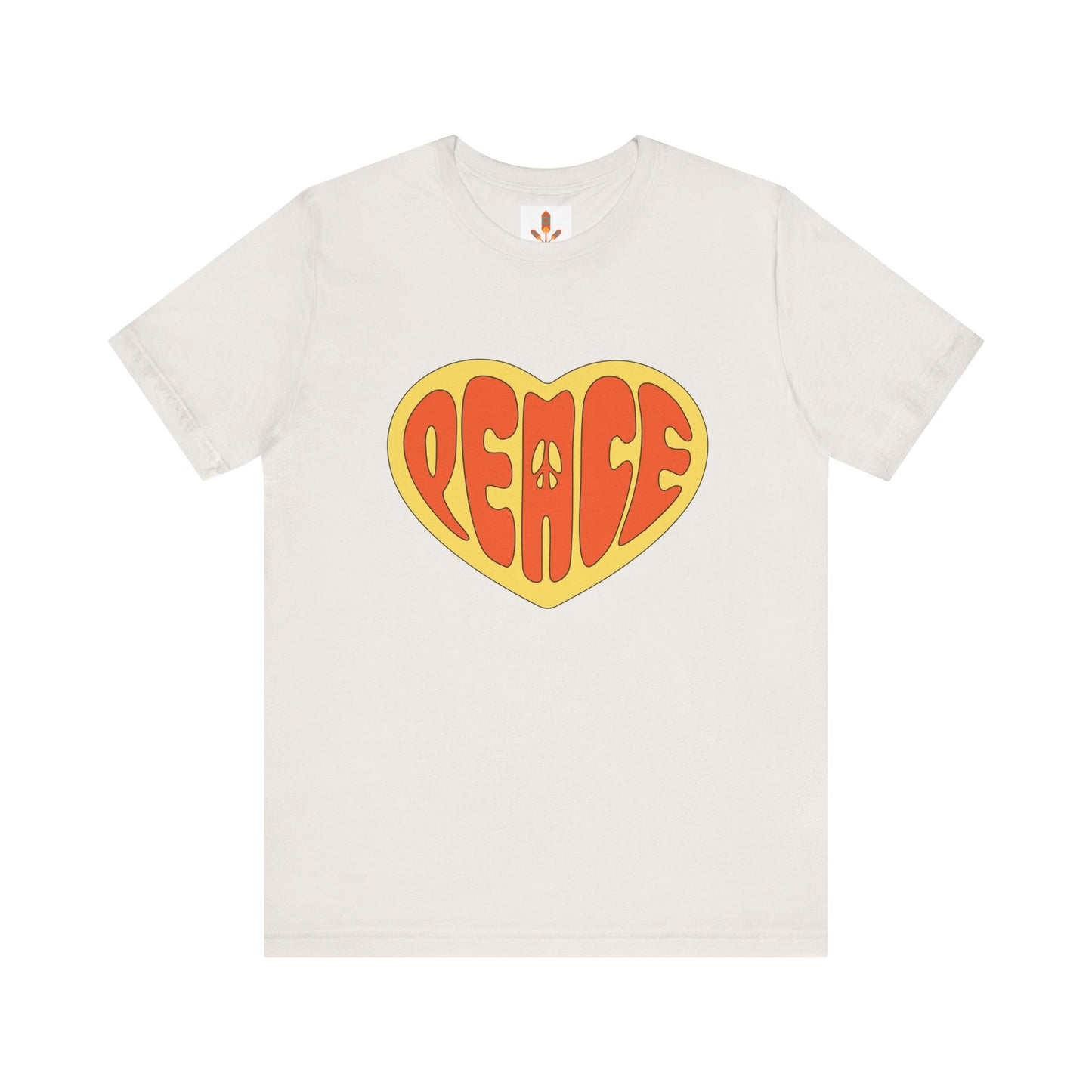 Peace in Heart Design T-shirt