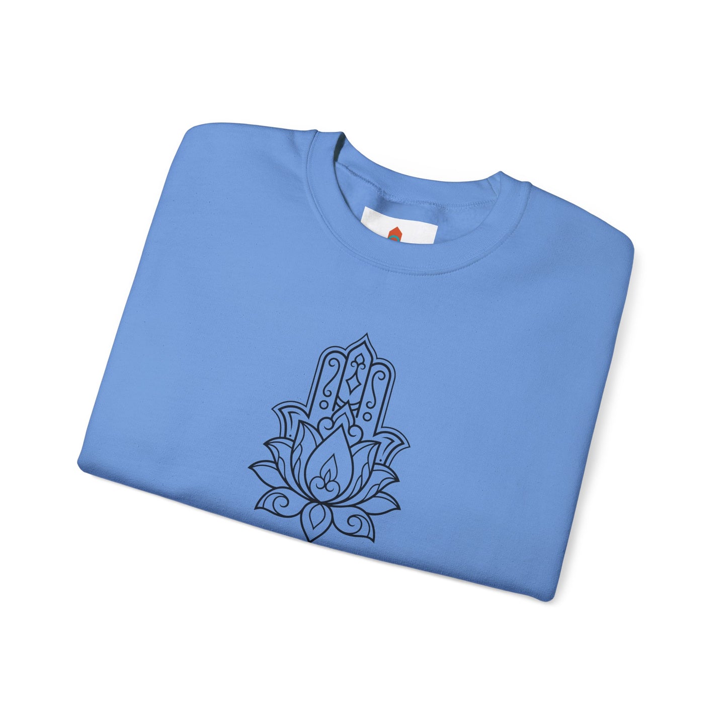 Hamsa Lotus Design Sweatshirt