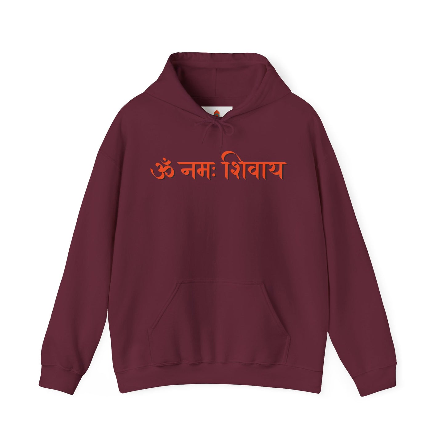 Red Om Mani Padme Hum Hoodie