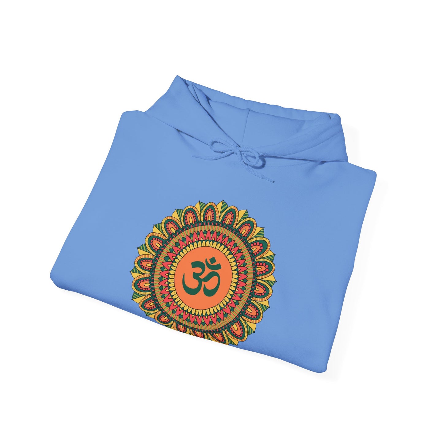 Om Multicolor Mandala Hoodie