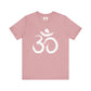 White Om Drawing T-shirt