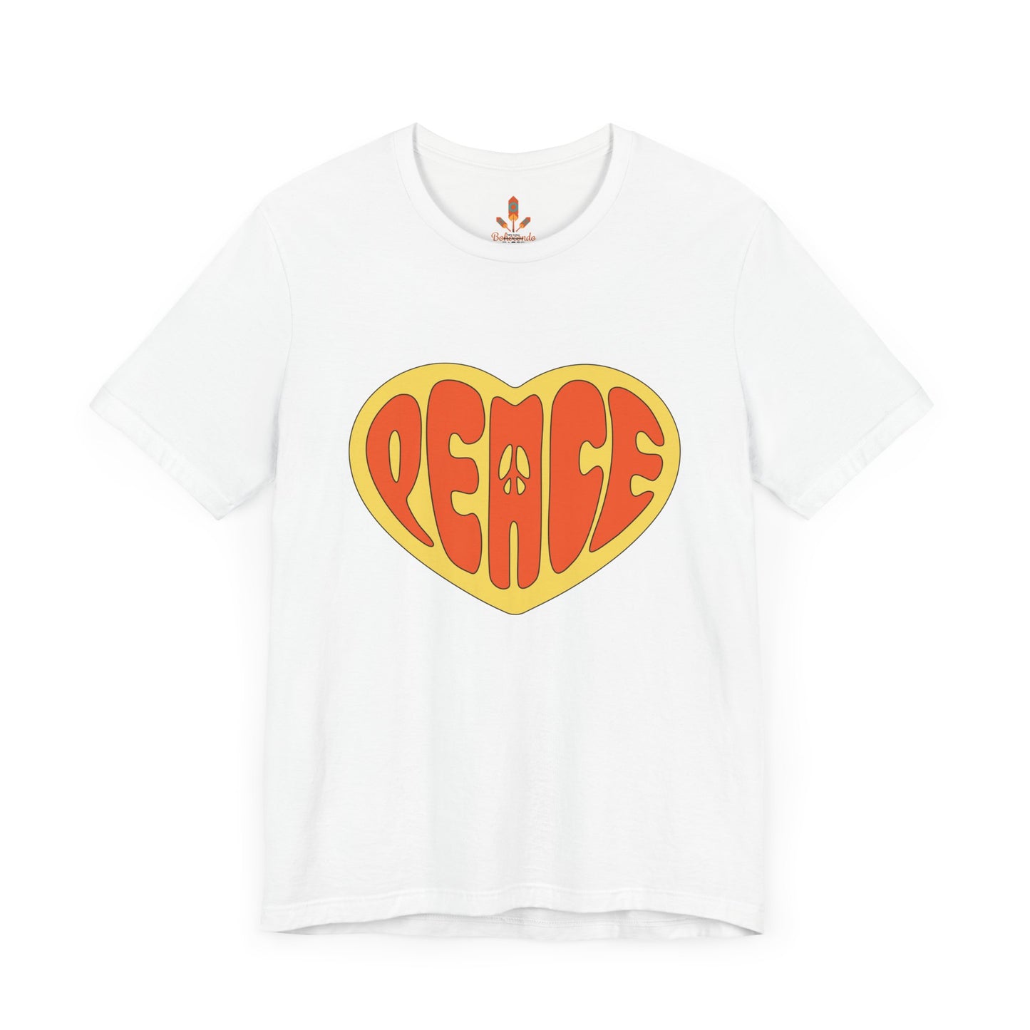 Peace in Heart Design T-shirt