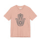Intricate Hamsa Hand with Star of David T-shirt