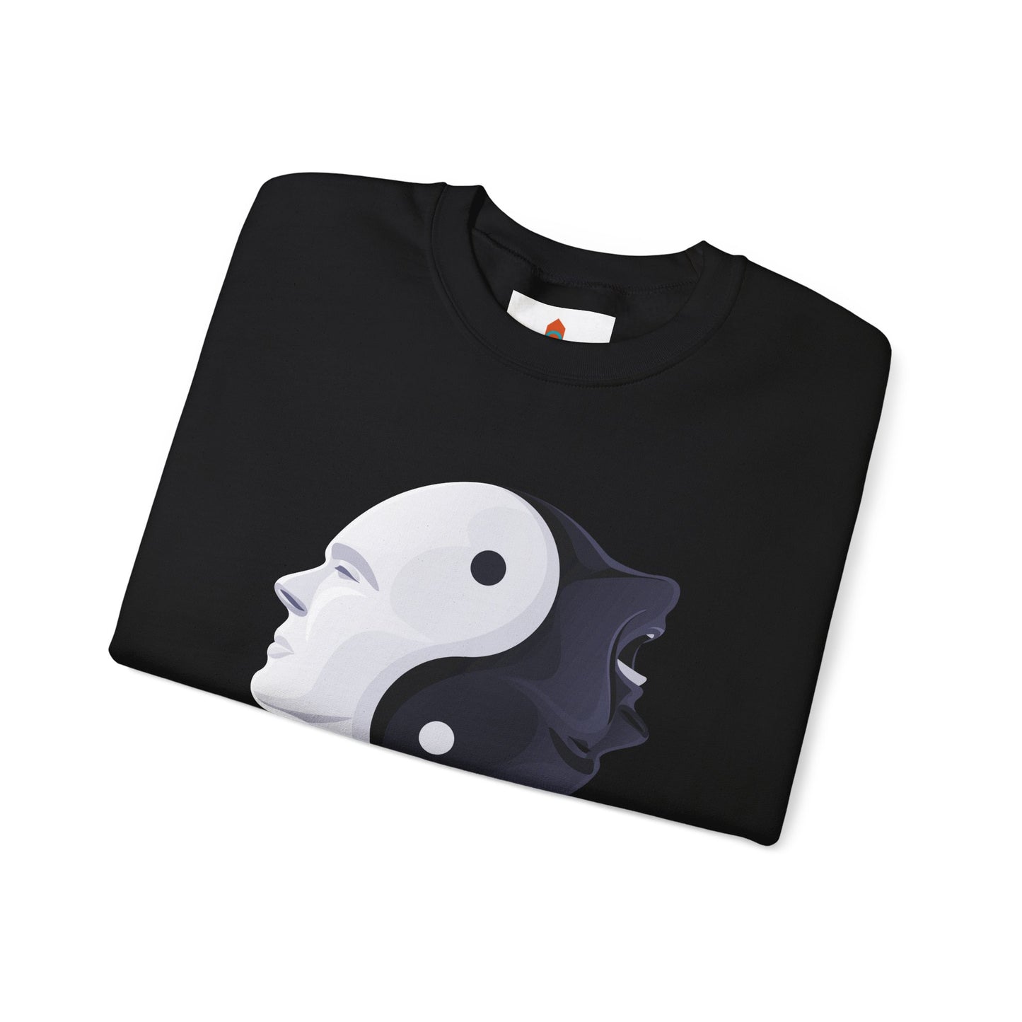 Yin Yang Two Faces Sweatshirt