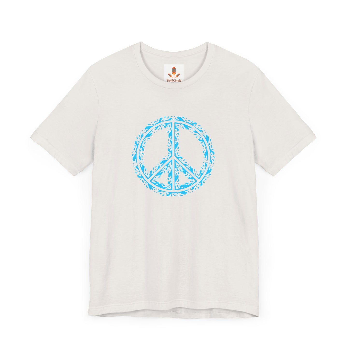 Peace Sign with Water Design T-shirt