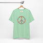 Peace Sign made of Flowers T-shirt