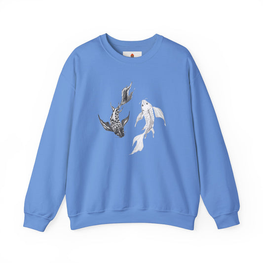 Koi Fish Yin and Yang Sweatshirt