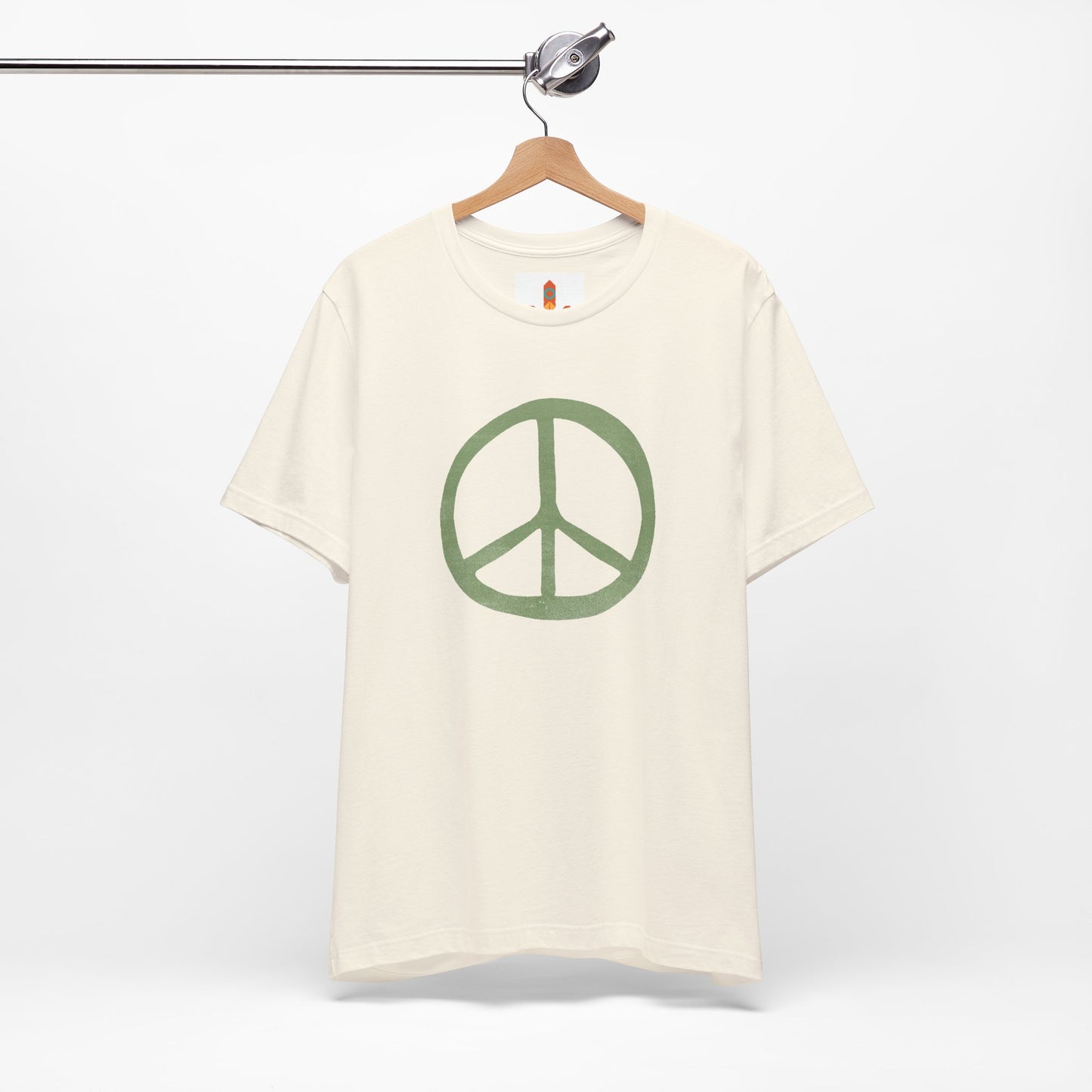 Green Peace Sign T-shirt