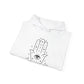 Hamsa Hand with Eye and Moon Hoodie