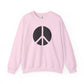 Simple Peace Sign Design Sweatshirt
